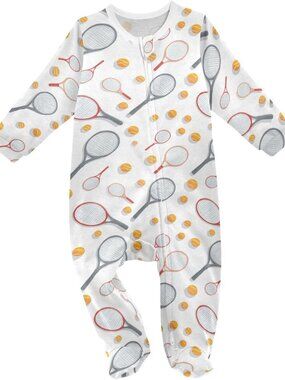 Cozy Baby One-Piece Footed Pajamas Rompers for Newborns | Cotton Sleep & Play
